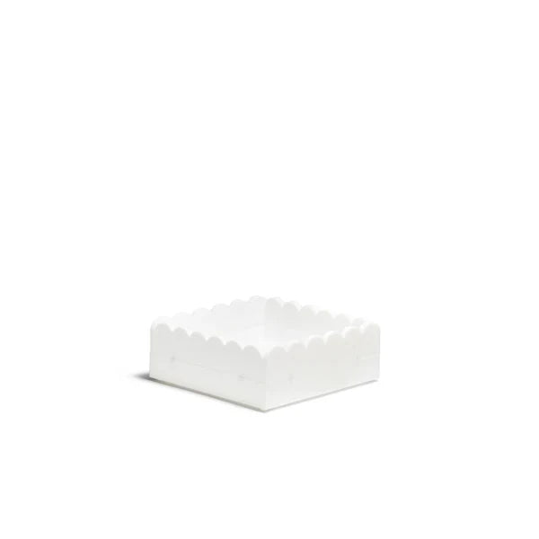 Penny Linn Scallop Acrylic Tray- 5" Square