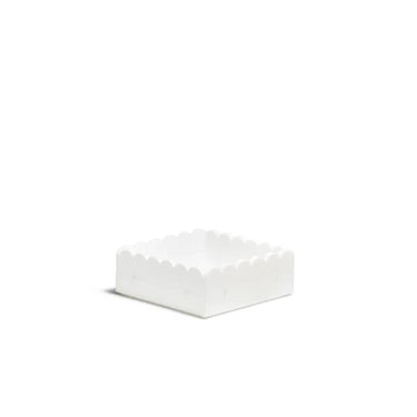 Translation missing: en.Penny Linn Scallop Acrylic Tray- 5" Square