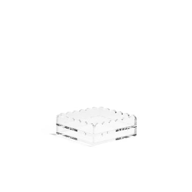 Translation missing: en.Penny Linn Scallop Acrylic Tray- 5" Square