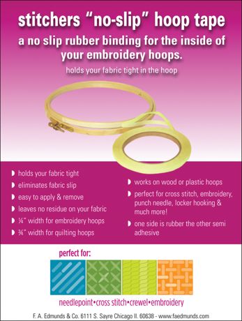 Frank A Edmunds Stitcher's No-Slip Tape