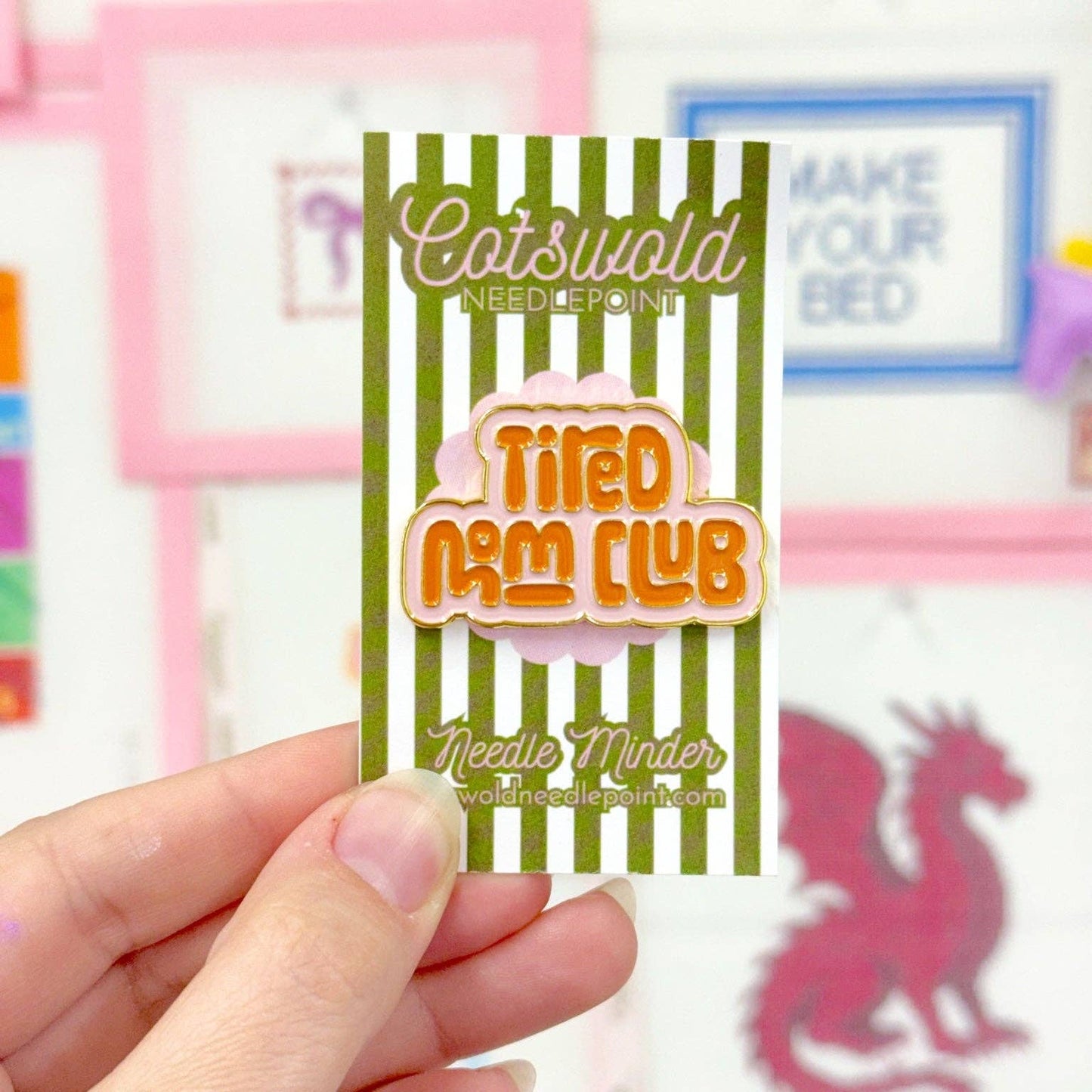 Tired Mom Club Needle Minder