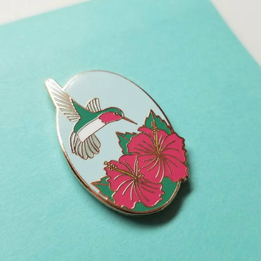 Translation missing: en.Hummingbird Enamel Needle Minder