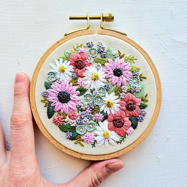 Translation missing: en.Wildflower Embroidery Kit by Jessica Long