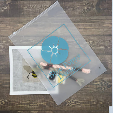 Translation missing: en.Bee Needlepoint Kit by Blue Poppy Designs