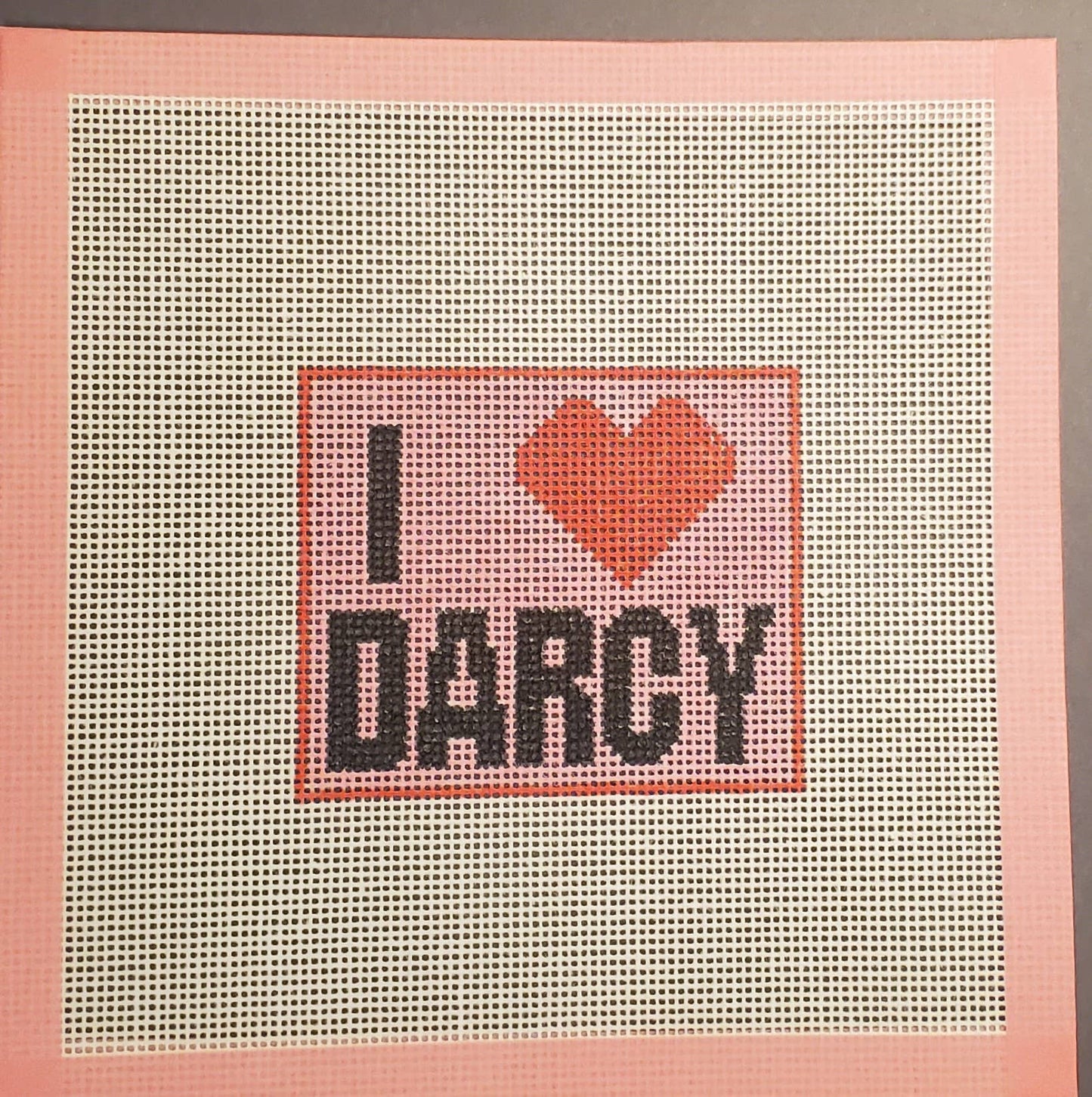 Pride and Prejudice Darcy Needlepoint Canvas