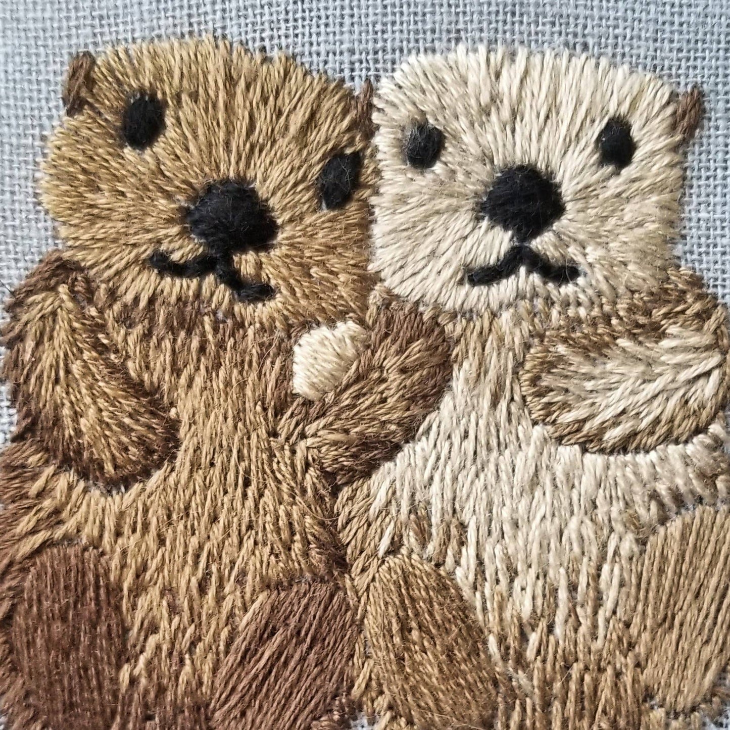 Otterly Adorable Embroidery Kit by Jessica Long