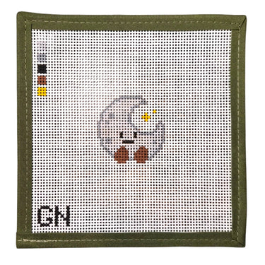 Translation missing: en.Mini Happy Moon Needlepoint Canvas