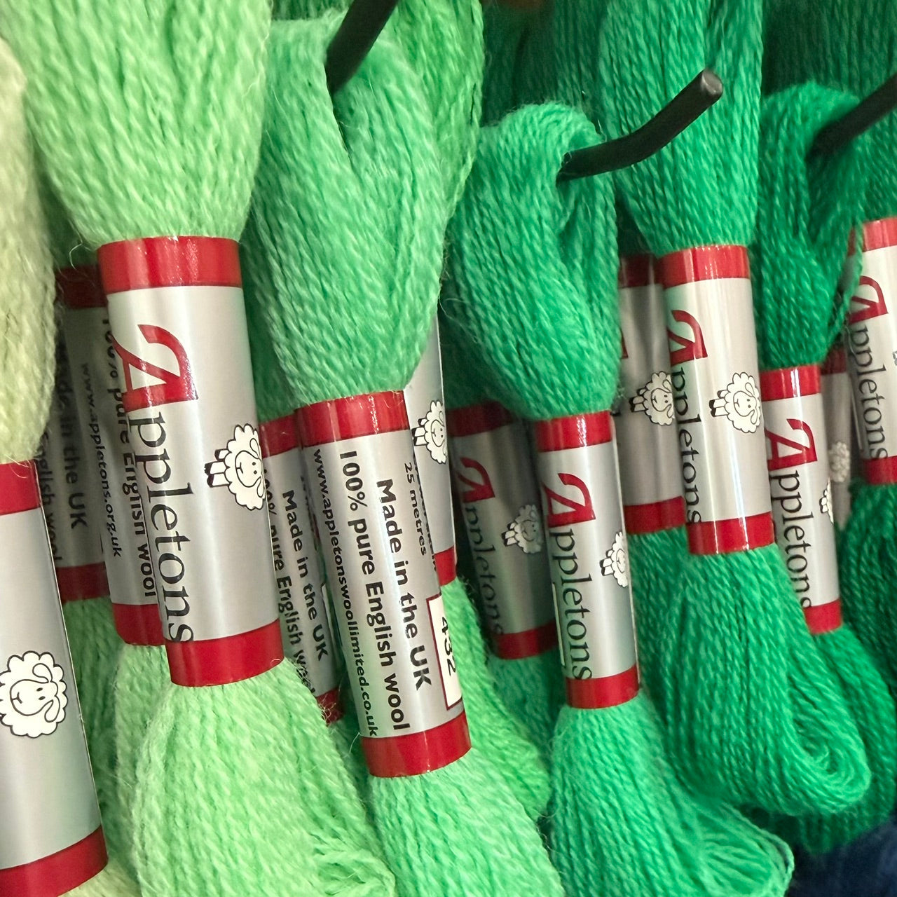Appletons 2 Ply Crewel Wool Skeins: Colors 958-998