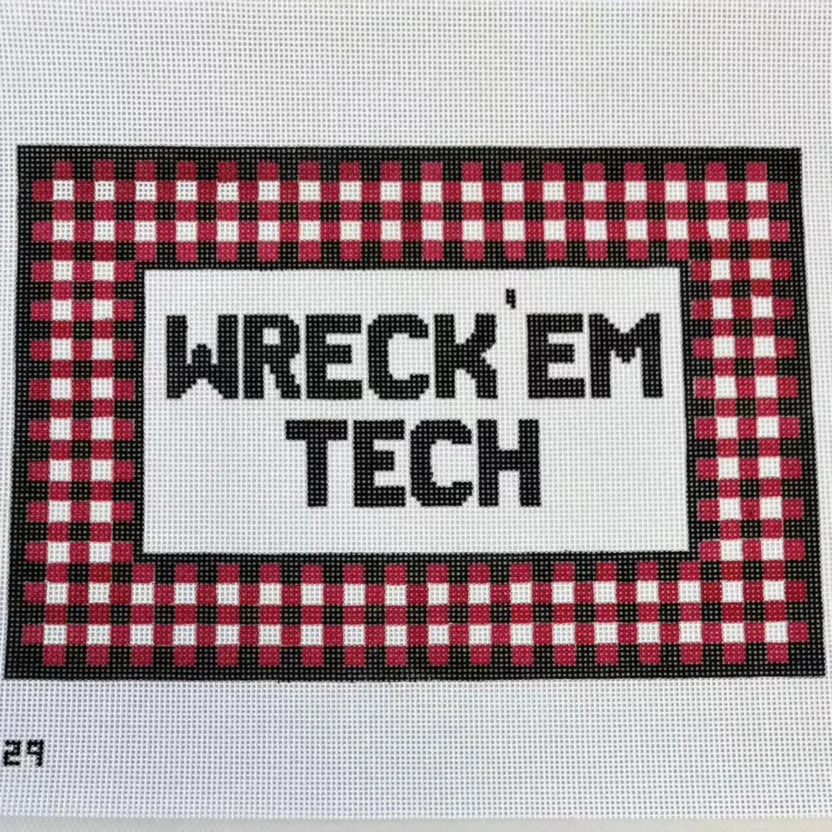 Wreck'em Tech (Texas Tech) Canvas by Perrin Gentry