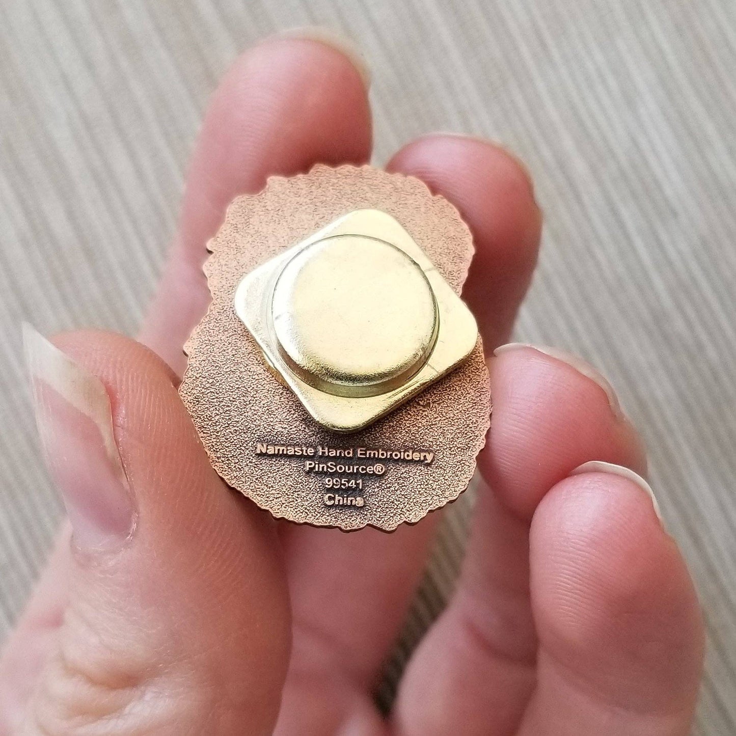 Hedgehog Enamel Needle Minder by Jessica Long