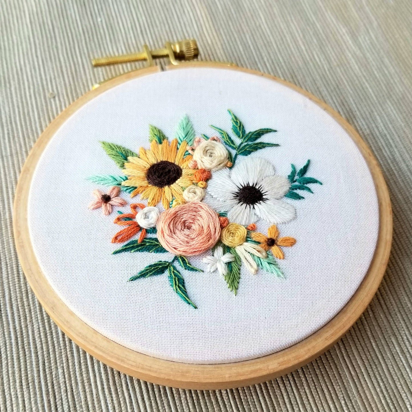 Cozy Harvest Beginner Embroidery Kit by Jessica Long