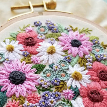Translation missing: en.Wildflower Embroidery Kit by Jessica Long