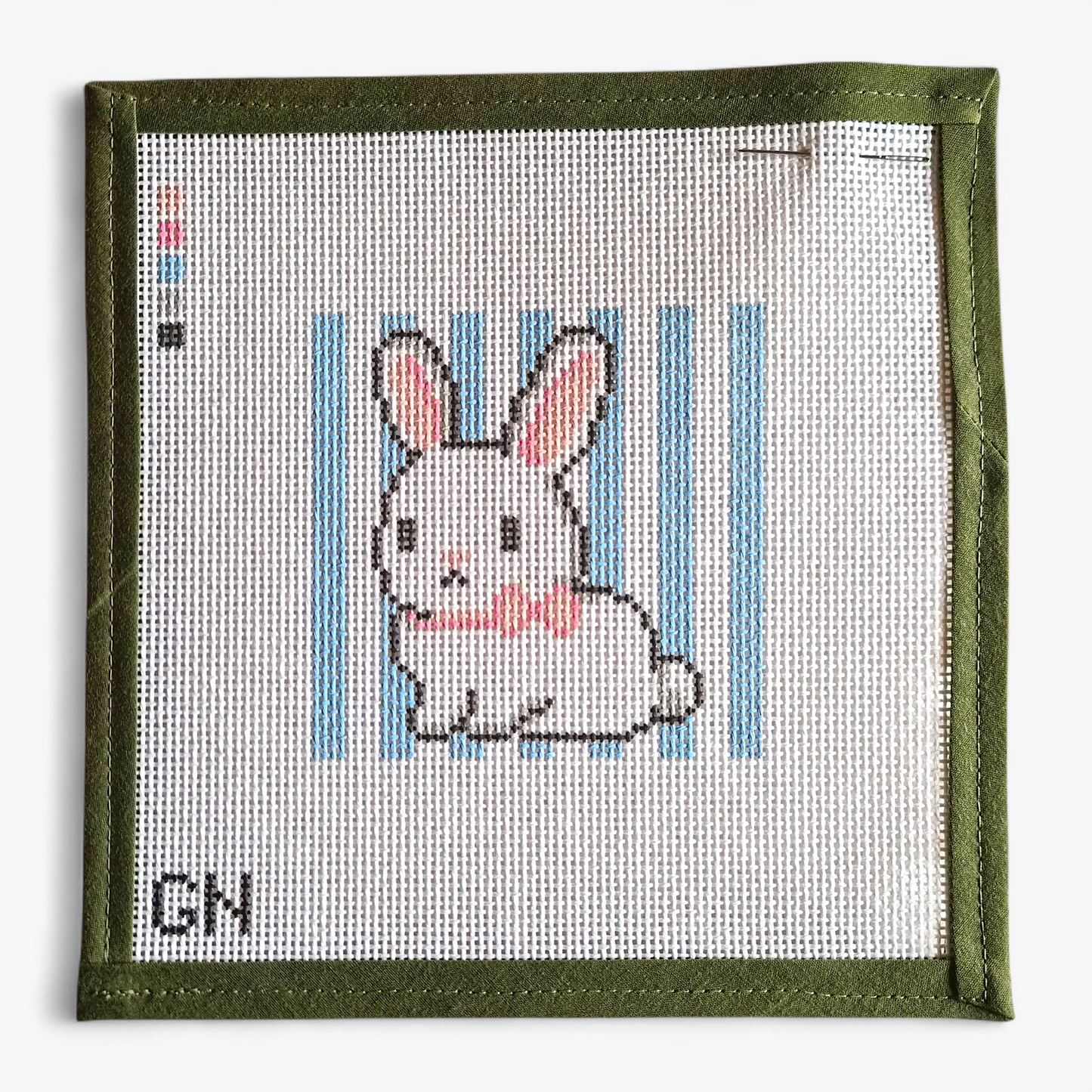 Nursery Bunny Needlepoint Canvas