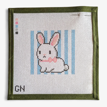 Translation missing: en.Nursery Bunny Needlepoint Canvas