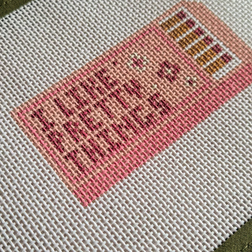 Pretty Things Matchbox Needlepoint Canvas