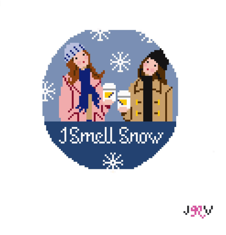 Gilmore Girls Needlepoint Canvas