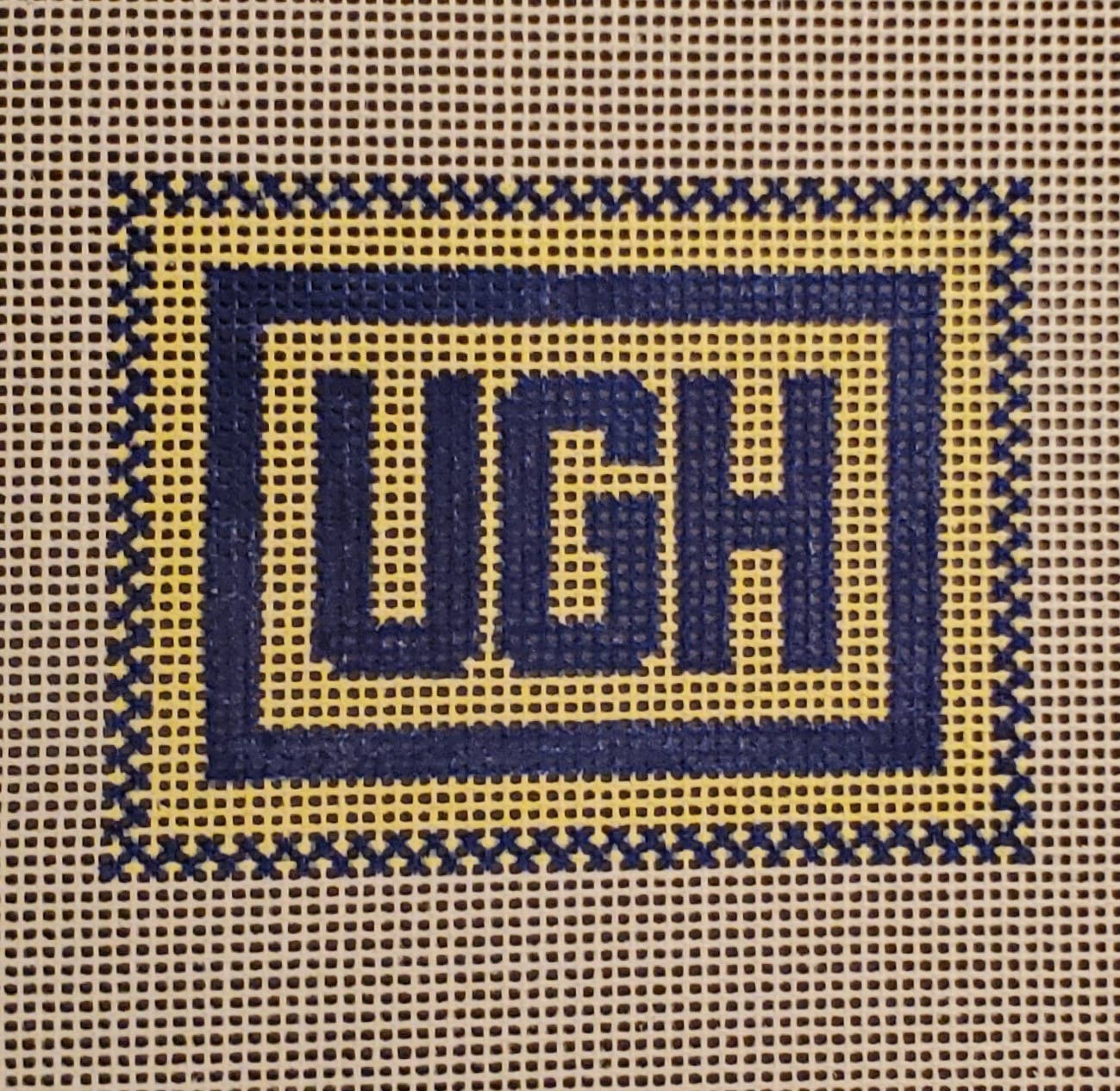 UGH Mood Needlepoint Canvas