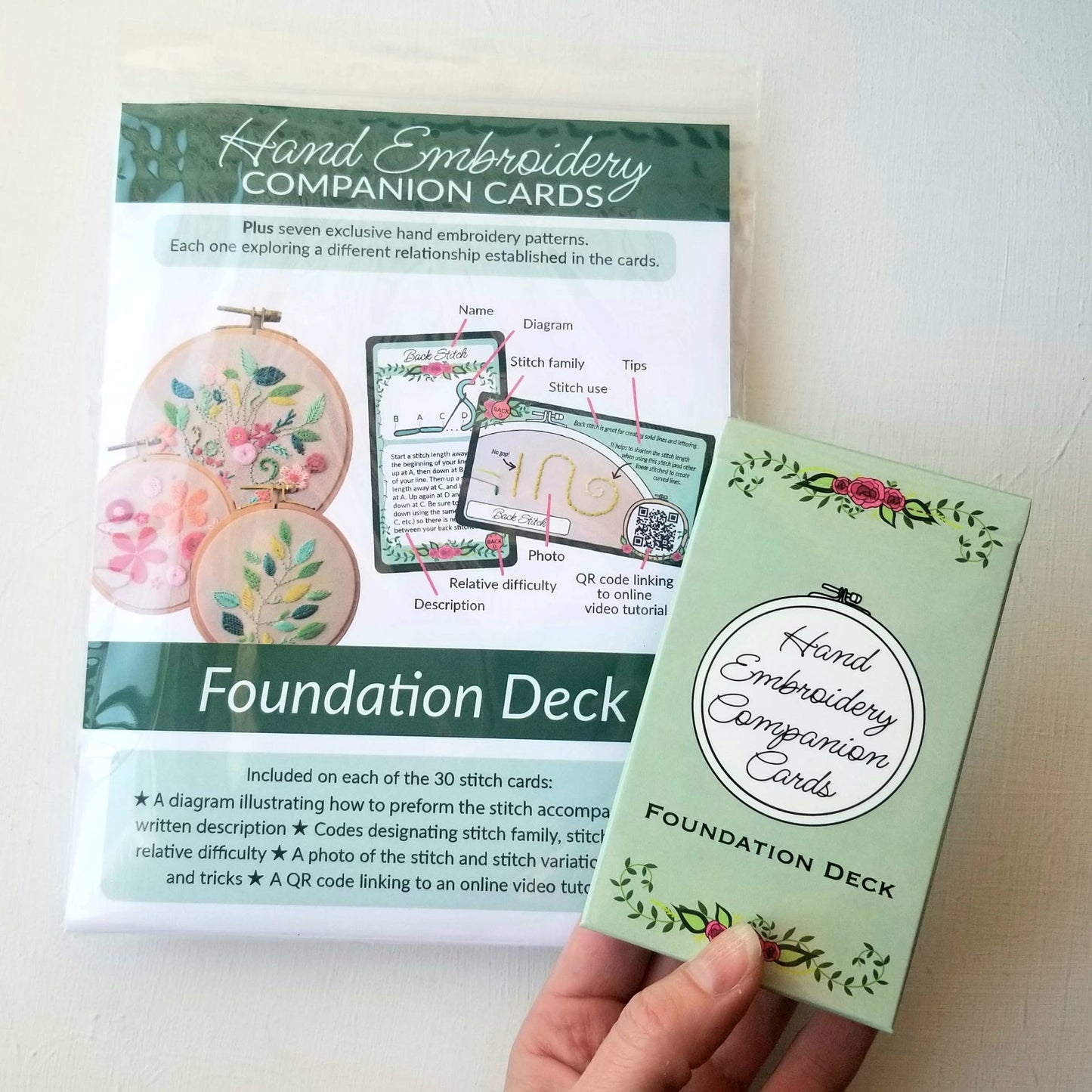 Embroidery Companion Cards by Jessica Long