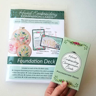 Translation missing: en.Embroidery Companion Cards by Jessica Long