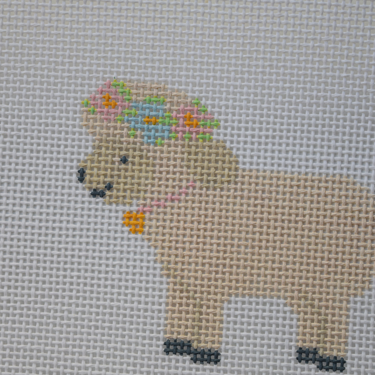 Translation missing: en.Sheep Hand Painted Needlepoint Canvas