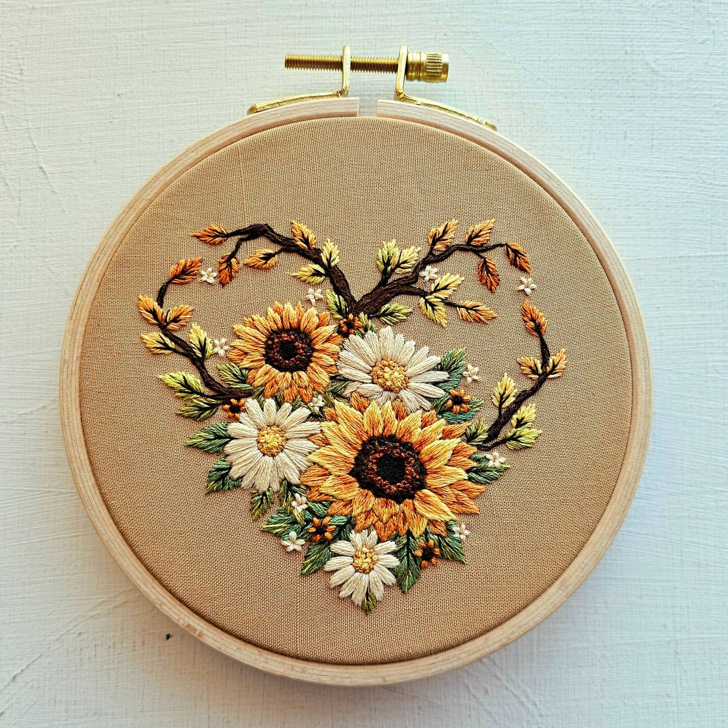 Fall in Love Embroidery Kit by Jessica Long