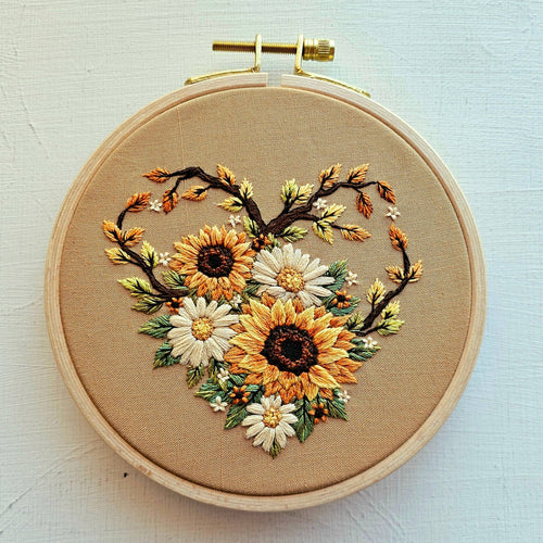 Fall in Love Embroidery Kit by Jessica Long