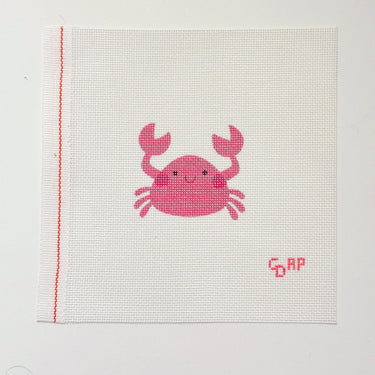 Translation missing: en.Happy Crab Needlepoint Canvas