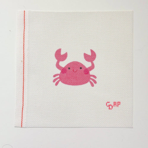 Happy Crab Needlepoint Canvas