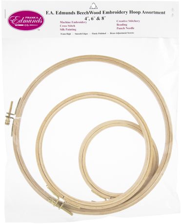 Translation missing: en.F.A. Edmunds Beechwood Embroidery Hoops