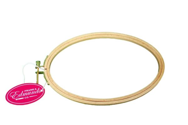 F.A. Edmunds Beechwood Embroidery Hoops