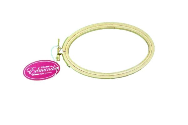 F.A. Edmunds Beechwood Embroidery Hoops
